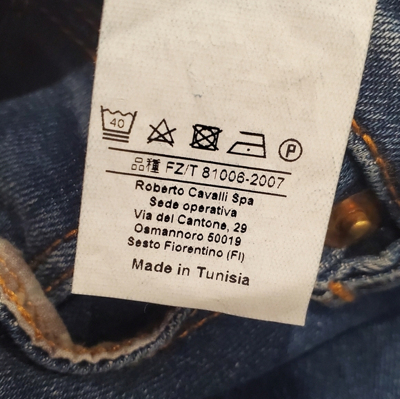Brand new Roberto Cavalli skinny denim size 40 2 4 - Picture 10 of 15